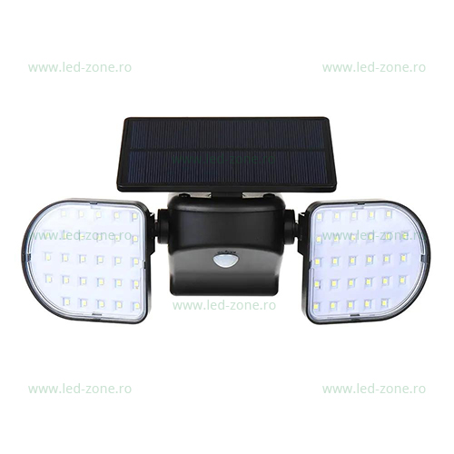 Lampa LED Exterior 11W 2x28SMD Solara Senzor LZ18D028 Lampa LED Exterior 11W 2x28SMD Solara Senzor LZ18D028 - imagine 1
