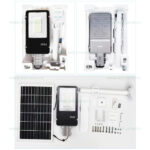 Lampa LED Iluminat Stradal 300W SMD Solara cu Suport si Telecomanda Premium - imagine 2