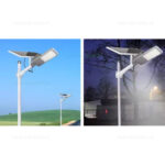 Lampa LED Iluminat Stradal 400W Solara cu Suport si Telecomanda LZ01 - imagine 3