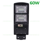Lampa LED Iluminat Stradal 60W 120xSMD Solara cu Senzor Miscare