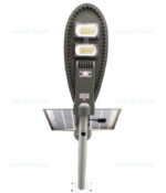Lampa LED Iluminat Stradal 60W SMD Solara Ovala cu Suport si Telecomanda - imagine 2