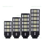 Lampa LED Iluminat Stradal 90W Solara cu RGB Senzor Miscare si Telecomanda - imagine 2