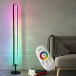 Lampadar LED 20W RGBW Digital Telecomanda