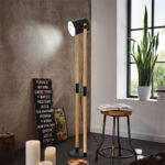 Lampadar Vintage E27 HORNWOOD - imagine 2