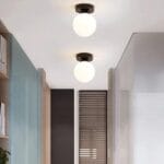 Aplica 1 Glob Mat Soclu E27 LZ301-1 Neagra - imagine 2