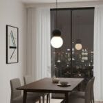 Lustra 1 Soclu G9 LZ3081 Neagra
