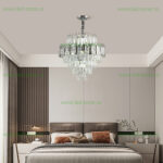 Candelabru 12 Socluri E14 Cristal LZ86534-500 - imagine 2