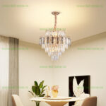 Candelabru 12 Socluri E14 Cristal LZ86534-500 - imagine 3