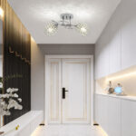 Lustra 2 Socluri E27 Crom LZ9010-2