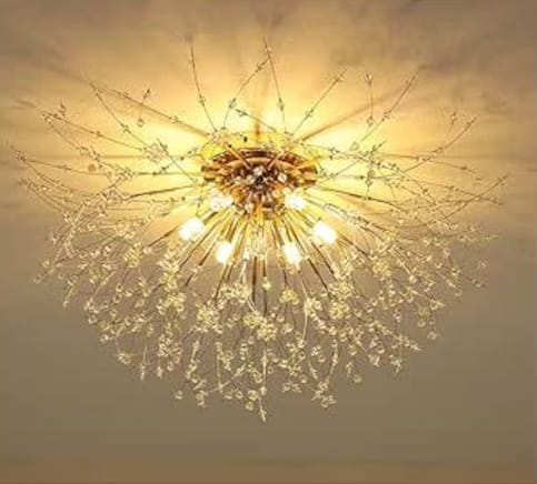 Lustra 6 Socluri Aurie G9 LZ2106 2 Lustra 6 Socluri Aurie G9 LZ2106 - imagine 2