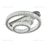 Lustra LED 100W 3 Functii Dimabila cu Telecomanda Cristal LZ9675-500Y - imagine 4