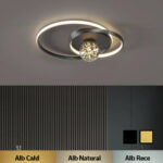 Lustra LED 100W 3 Functii Dimabila cu Telecomanda LZ3940-1