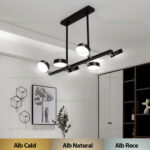 Lustra LED 100W Dimabila 3 Functii cu Telecomanda LZG3850-6