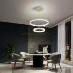 Lustra LED 102W Dimabila 3 Functii cu Telecomanda sau Telefon LZ5205-2 - imagine 6