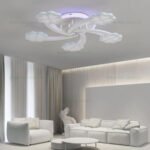 Lustra LED 104W 3 Functii RGB Dimabila cu Telecomanda LZM400-5 RGB - imagine 2