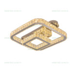 Lustra LED 108W 3 Functii Dimabila cu Telecomanda Cristal LZ9675-500F - imagine 3