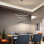 Lustra LED 108W Alb Natural 3 Segmente