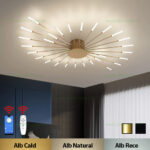 Lustra LED 112W 3 Functii Dimabila cu Telecomanda sau Telefon LZ4003-28