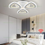 Lustra LED 116W 3 Functii Dimabila cu Telecomanda Cristal LZG16989-3