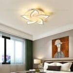 Lustra LED 70W 3 Functii Alba Dimabila cu Telecomanda LZ16801-5 - imagine 3