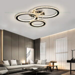 Lustra LED 122W 3 Functii Dimabila cu Telecomanda Cristal LZ88132-3