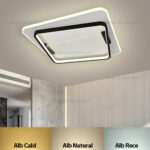 Lustra LED 126W 3 Functii Dimabila cu Telecomanda LZR9053-S