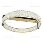 Lustra LED 128W 3 Functii Dimabila cu Telecomanda Cristal LZR9048-600 - imagine 2