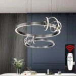 Lustra LED 128W Dimabila 3 Functii cu Telecomanda LZR9147/600/400 - imagine 2