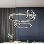 Lustra LED 128W Dimabila 3 Functii cu Telecomanda LZR9147/600/400