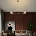 Lustra LED 136W Dimabila 3 Functii cu Telecomanda LZG3848-600 - imagine 2