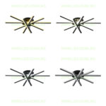 Lustra LED 140W 3 Functii Dimabila cu Telecomanda sau Telefon LZ1788 - imagine 6
