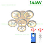 Lustra LED 144W 3 Functii Dimabila cu Telecomanda sau Telefon LZ6613-51 - imagine 6