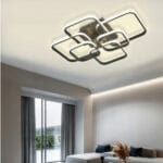 Lustra LED 144W 3 Functii cu Telecomanda LZ9055/2+2+2 - imagine 4
