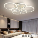 Lustra LED 148W 3 Functii Dimabila cu Telecomanda sau Telefon LZ6601-6 - imagine 3