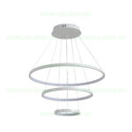 Lustra LED 150W Dimabila 3 Functii cu Telecomanda sau Telefon LZ1721-600 - imagine 3
