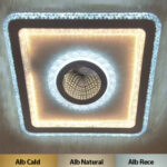 Lustra LED 150W 3 Functii Dimabila Telecomanda LZ610