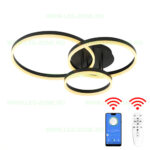 Lustra LED 154W 3 Functii Dimabila cu Telecomanda sau Telefon LZ1708 - imagine 5