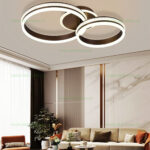 Lustra LED 160W 3 Functii Dimabila cu Telecomanda sau Telefon Cristal LZC871-2A - imagine 6