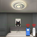 Lustra LED 174W 3 Functii Dimabila cu Telecomanda sau Telefon LZ9772-480Y