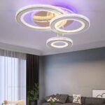 Lustra LED 174W 3 Functii RGB Smart Dimabila cu Telecomanda LZG610/9216-1×3 - imagine 3