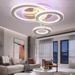 Lustra LED 174W 3 Functii RGB Smart Dimabila cu Telecomanda LZG610/9216-1×3