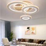Lustra LED 174W 3 Functii RGB Smart Dimabila cu Telecomanda LZG610/9216-1×3 - imagine 2