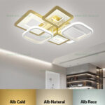 Lustra LED 176W 3 Functii cu Telecomanda LZR9038