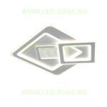 Lustra LED 180W 3 Functii Dimabila cu Telecomanda sau Telefon LZ6037-400F - imagine 3