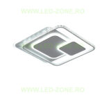 Lustra LED 180W 3 Functii Dimabila cu Telecomanda sau Telefon Cristal LZ9783-480F - imagine 4