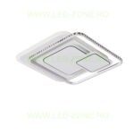 Lustra LED 180W 3 Functii Dimabila cu Telecomanda sau Telefon Cristal LZ9783-480F - imagine 5