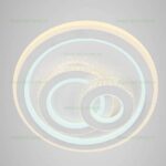 Lustra LED 99W 3 Functii Dimabila cu Telecomanda sau Telefon Cristal LZ9783-480Y/9116 - imagine 2