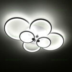 Lustra LED 196W 3 Functii Dimabila cu Telecomanda sau Telefon LZ6626-6 - imagine 6