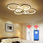 Lustra LED 196W 3 Functii Dimabila cu Telecomanda sau Telefon LZ6626-6