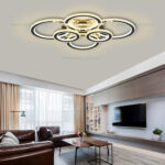 Lustra LED 200W 3 Functii Dimabila cu Telecomanda Cristal LZ88131-6